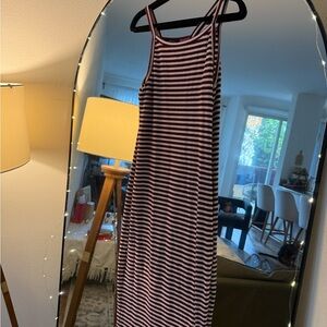 Striped Midi Dress